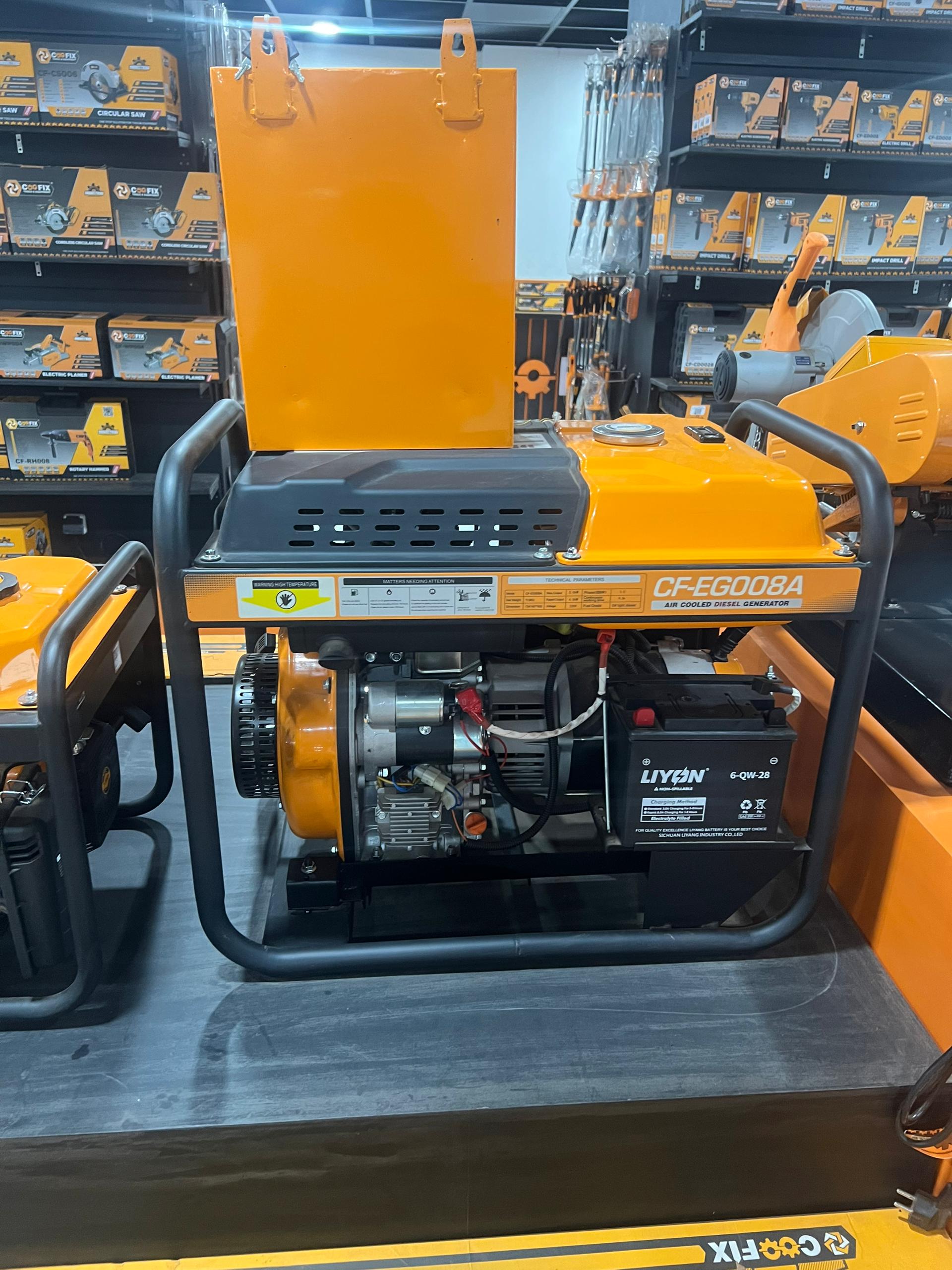 CF-EG008 GÉNÉRATEUR GAZ-OIL