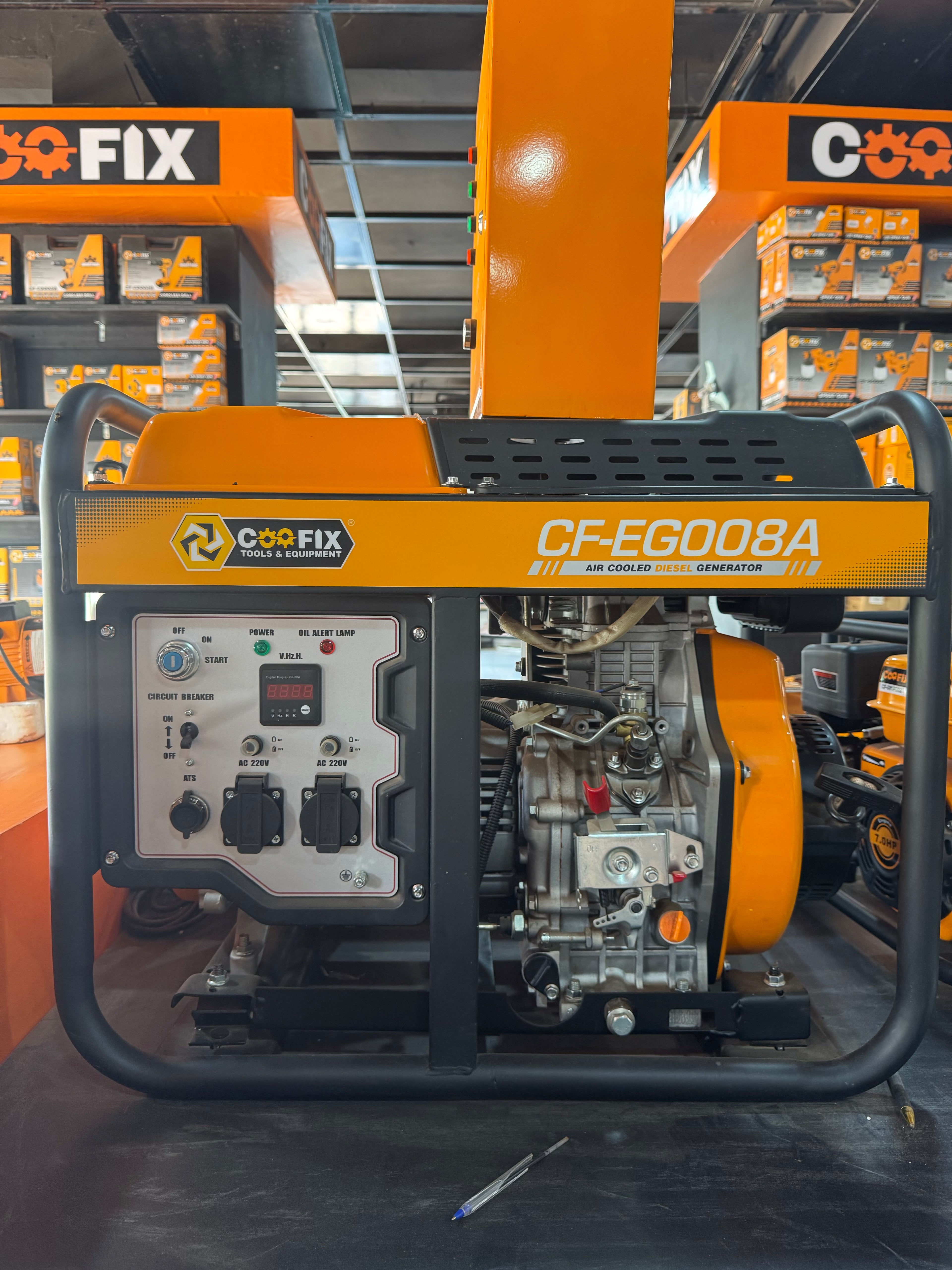 CF-EG008 GÉNÉRATEUR GAZ-OIL