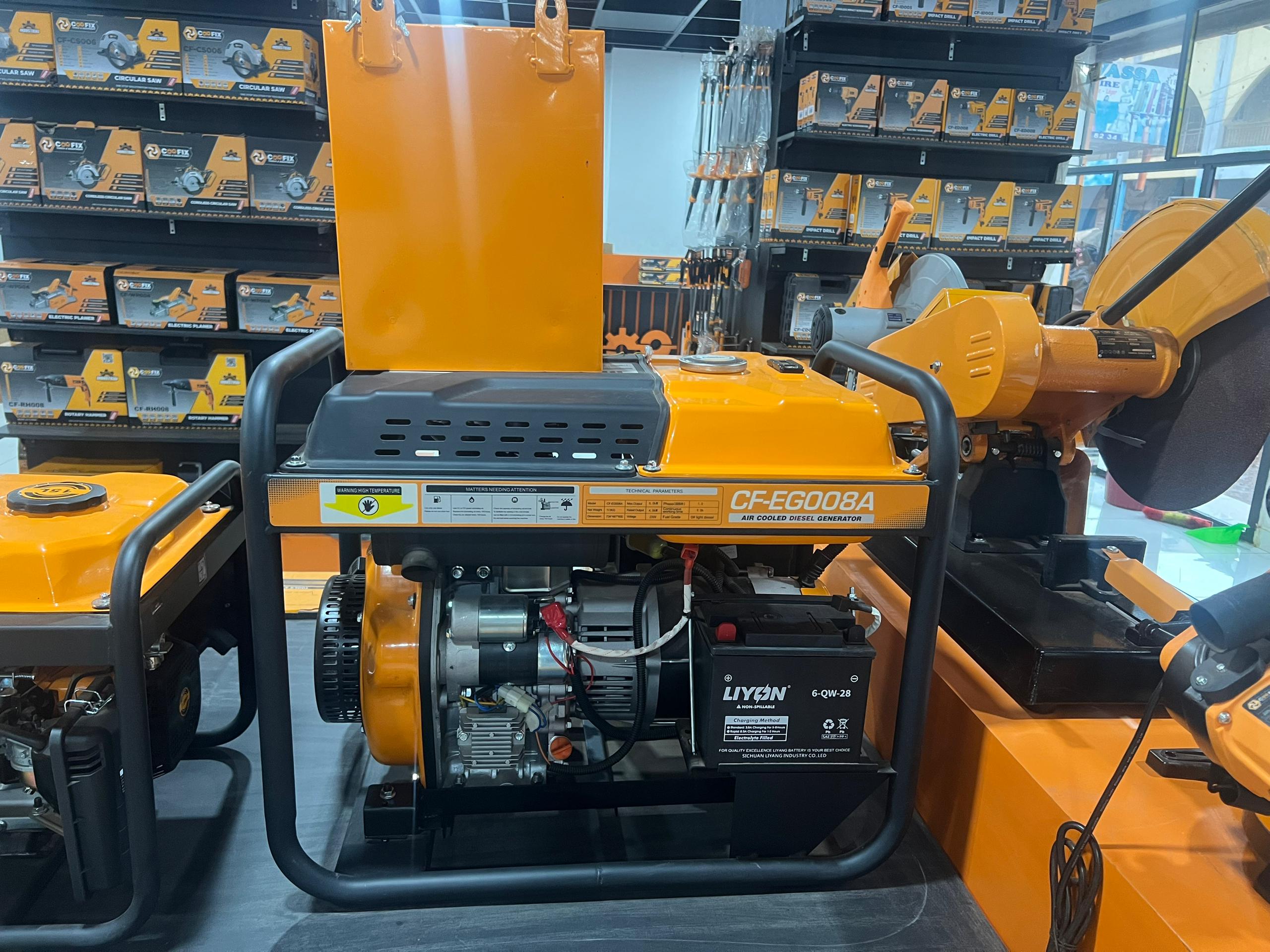 CF-EG008 GÉNÉRATEUR GAZ-OIL