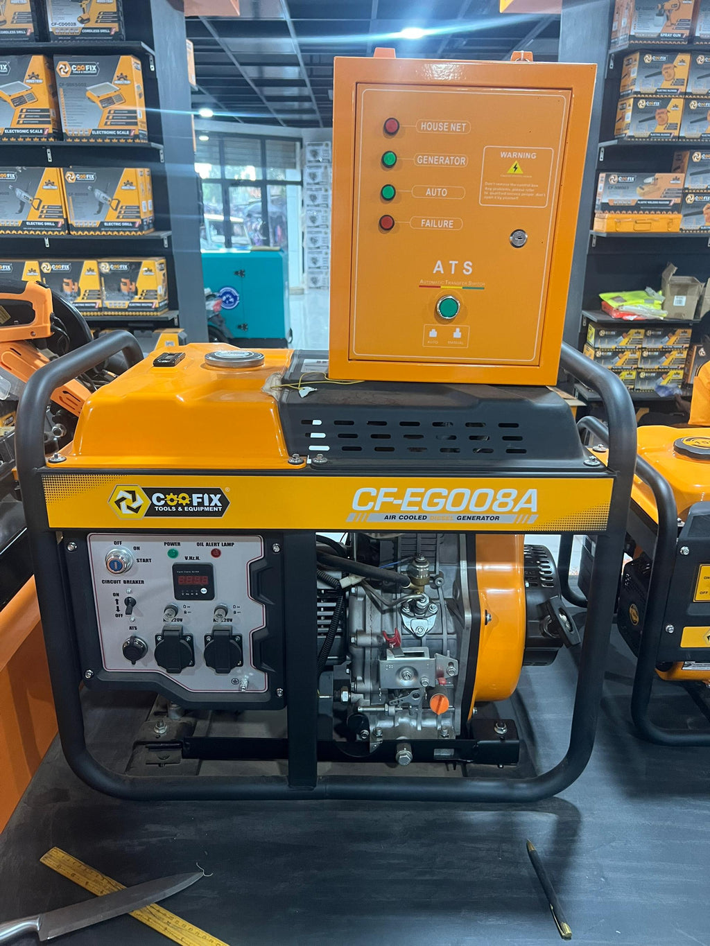 CF-EG008 GÉNÉRATEUR GAZ-OIL