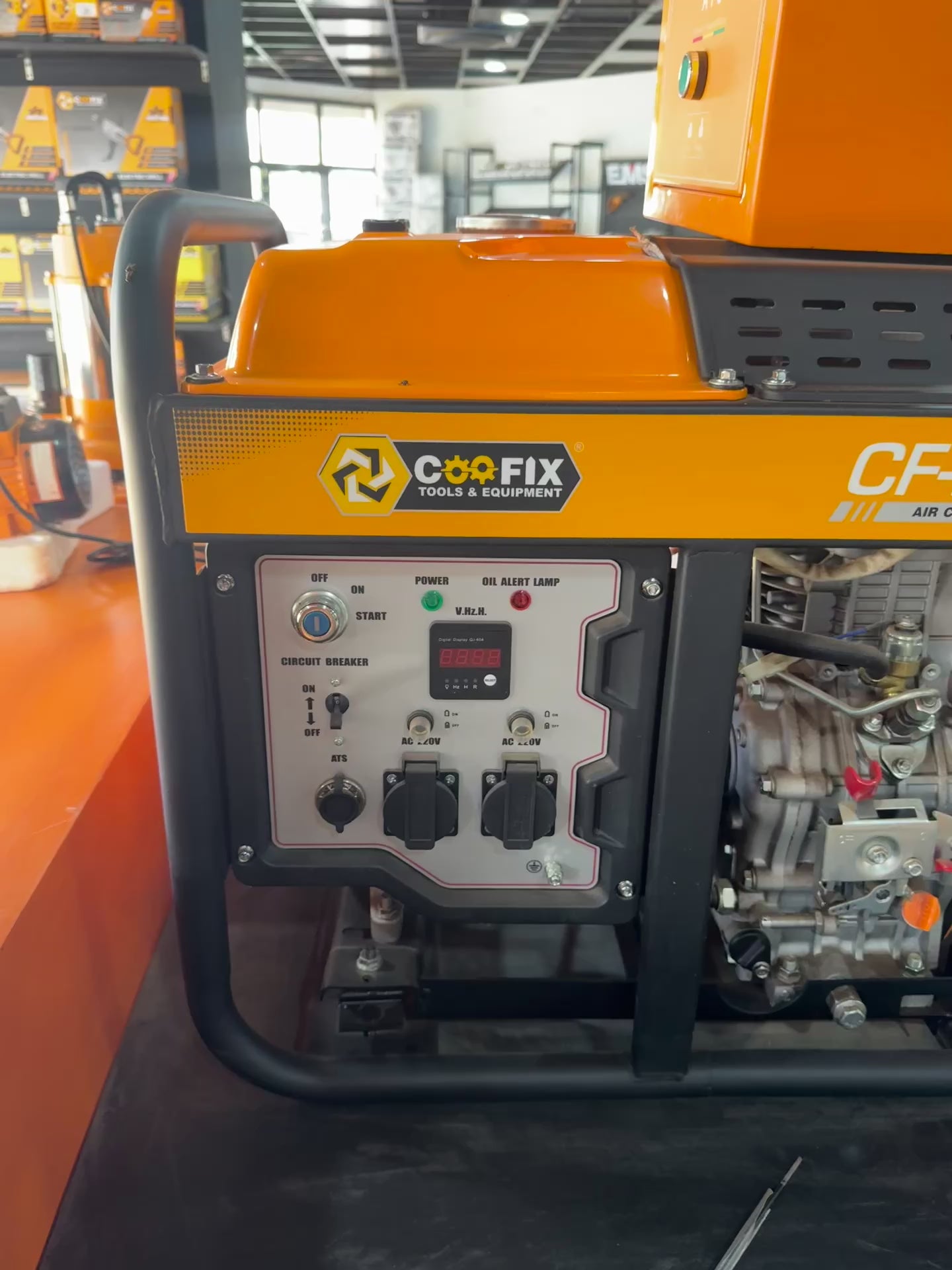 CF-EG008 GÉNÉRATEUR GAZ-OIL